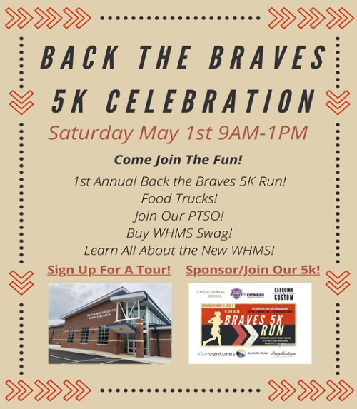 Woodland Heights Middle to host Back the Braves 5K run, including