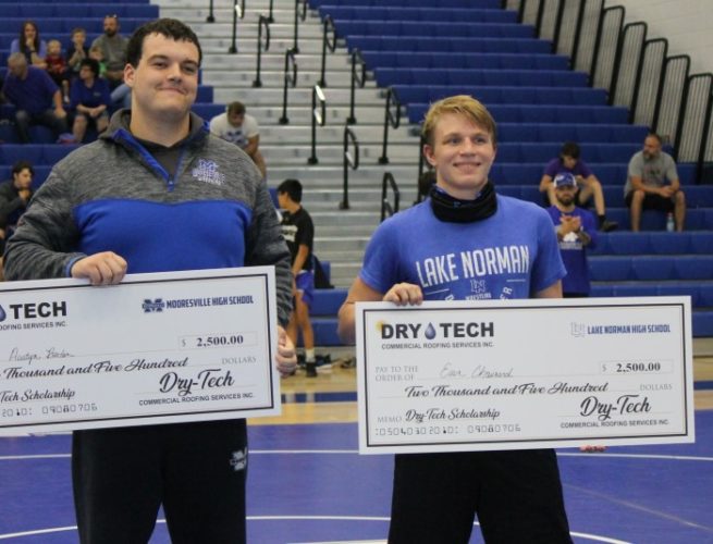 Lake Norman, Mooresville wrestlers awarded academic scholarships