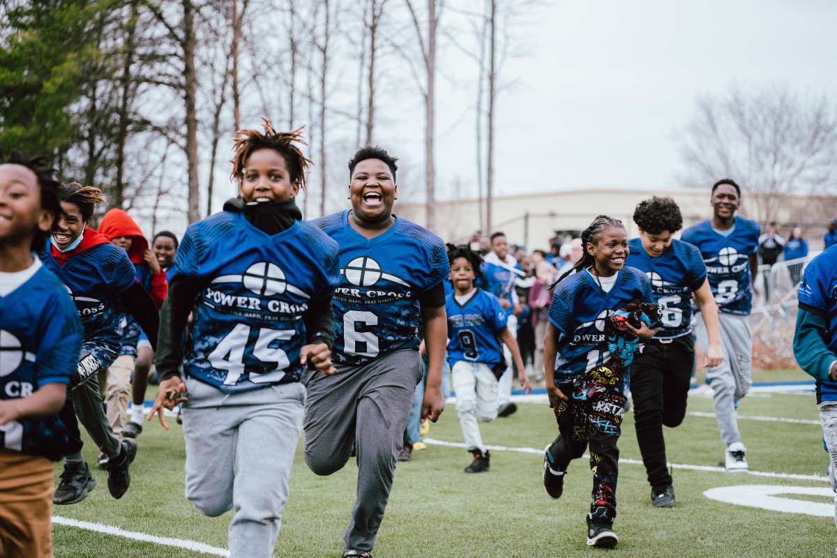 PURE JOY!' Power Cross celebrates completion of new football field (Video &  Photos)