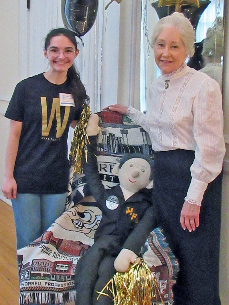 Statesville Woman’s Club honors Sallie Southall Cotten Scholarship