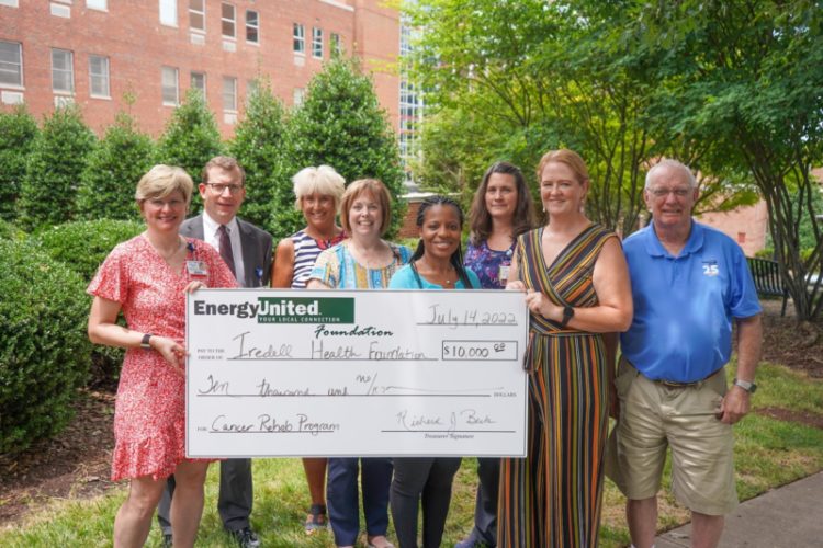 EnergyUnited Foundation awards 10,000 grant to support Iredell Health