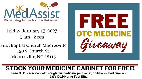 Mobile Free Pharmacy in Gastonia on Friday - NC MedAssist