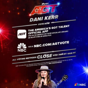 Headed to Finals? Dani Kerr performs original song on ‘America’s Got
