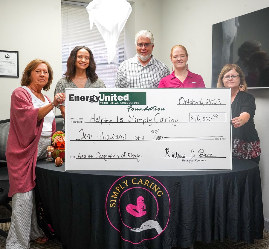 EnergyUnited Foundation awards more than 100,000 to nonprofits, individuals and households