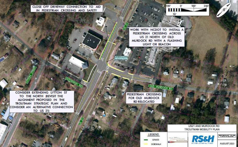 Planning & Zoning Board approval of Troutman Mobility Plan