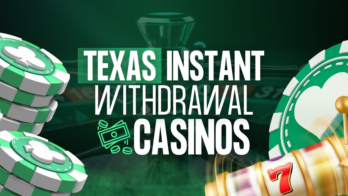 Interface moderne d'un casino en ligne avec mise en avant des retraits instantanés