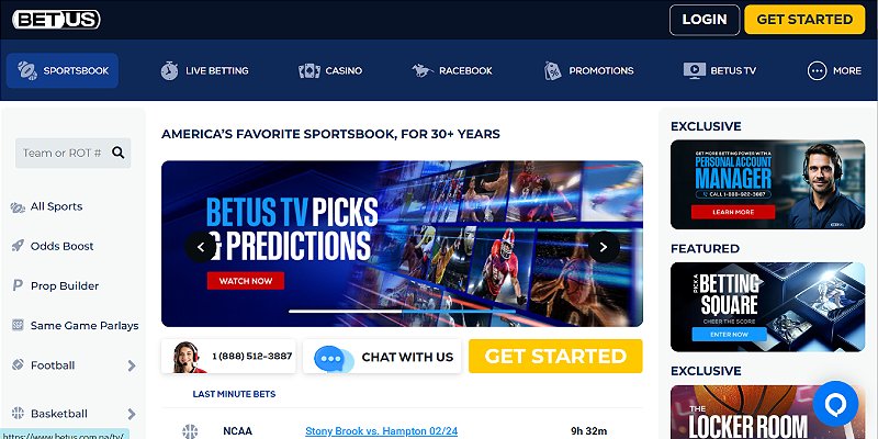 BetUS Sports USA