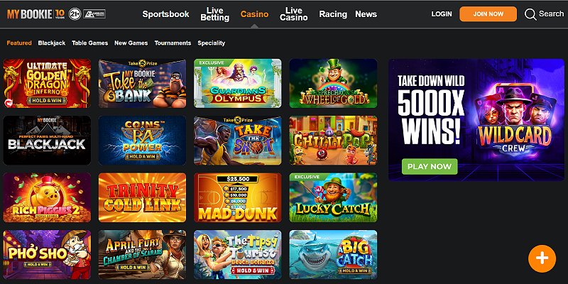 MyBookie Casino US