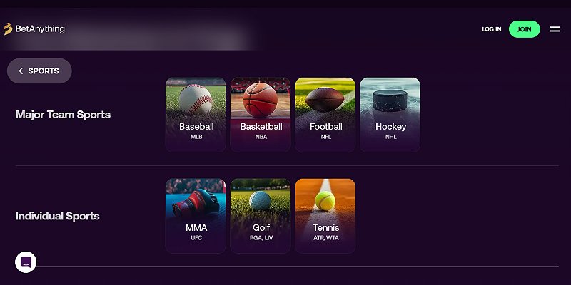 BetAnything Sports USA