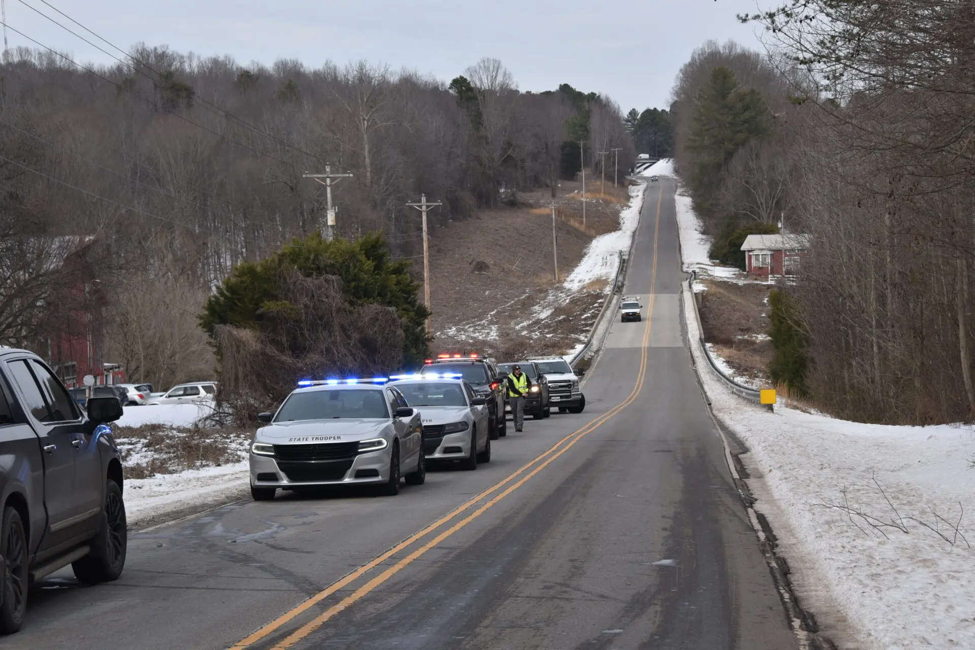 Multiple agencies respond to scene of overturned fuel truck on ...