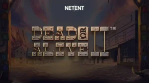 The main overview of the slot game - Dead or Alive 2 provided by NetEnt