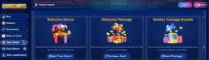 BangCoins Casino - Daily, Weekly and Welcome Bonus Offers