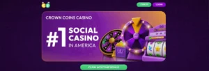 CrownCoins Casino Homepage