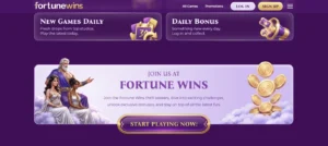 FortuneWins Casino Homepage