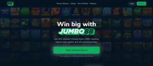 Jumbo88 Welcome Bonus Popup