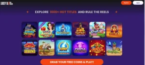 Lucky Slots Casino Homepage
