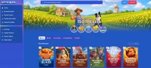 SpinBlitz Casino Homepage