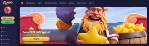 Spree Casino Homepage